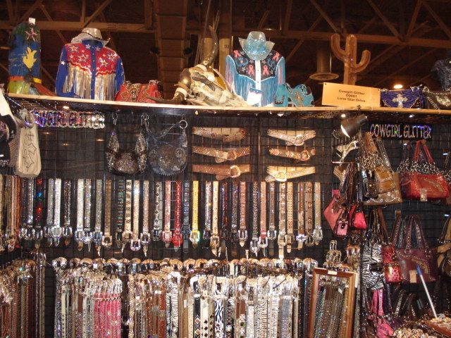 Cowgirl Glitter Store with merchandise displayed